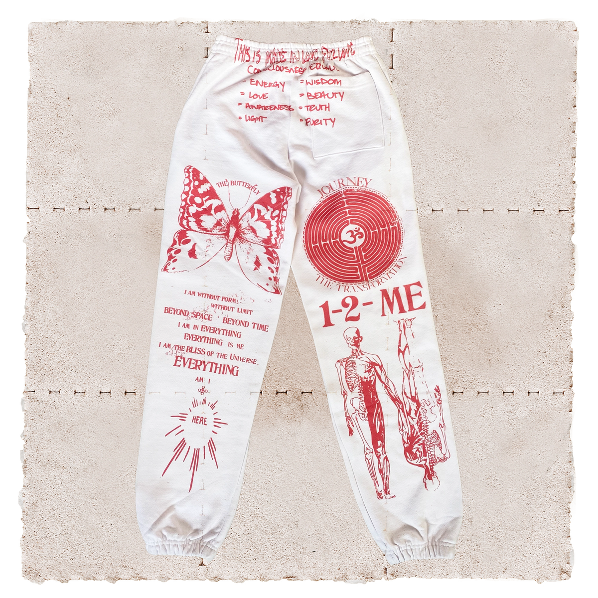 BE HERE SWEATPANTS III (XS 28-30)