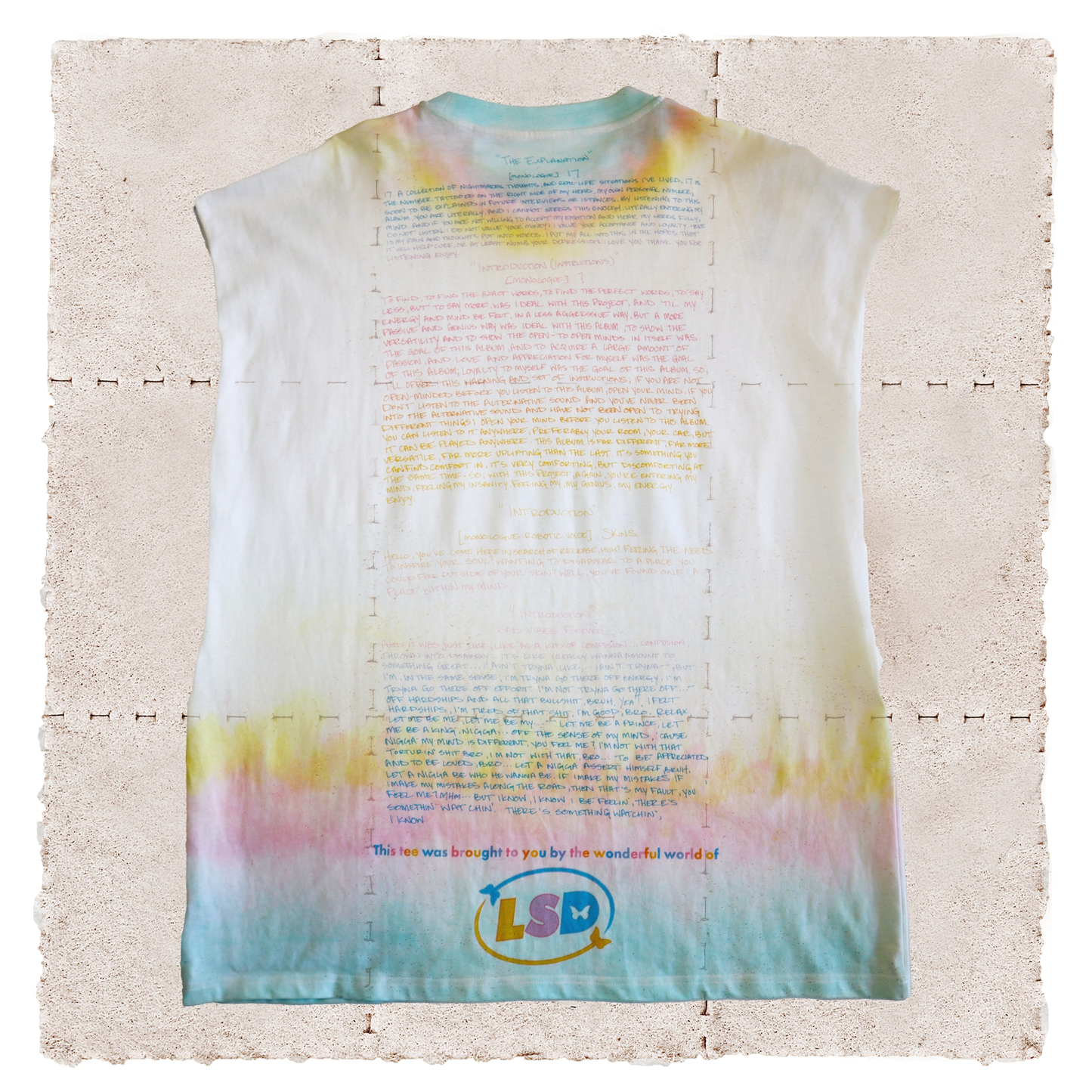 Open Your Mind Sleeveless Tee