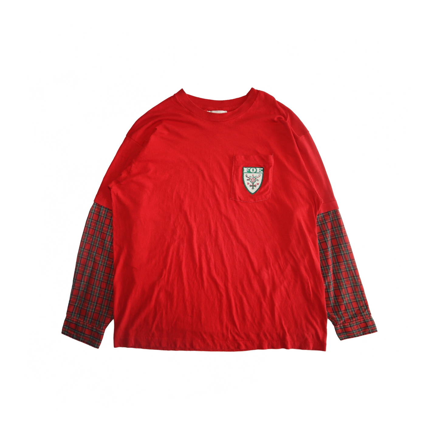 Plaid F.O.E. Long Sleeve