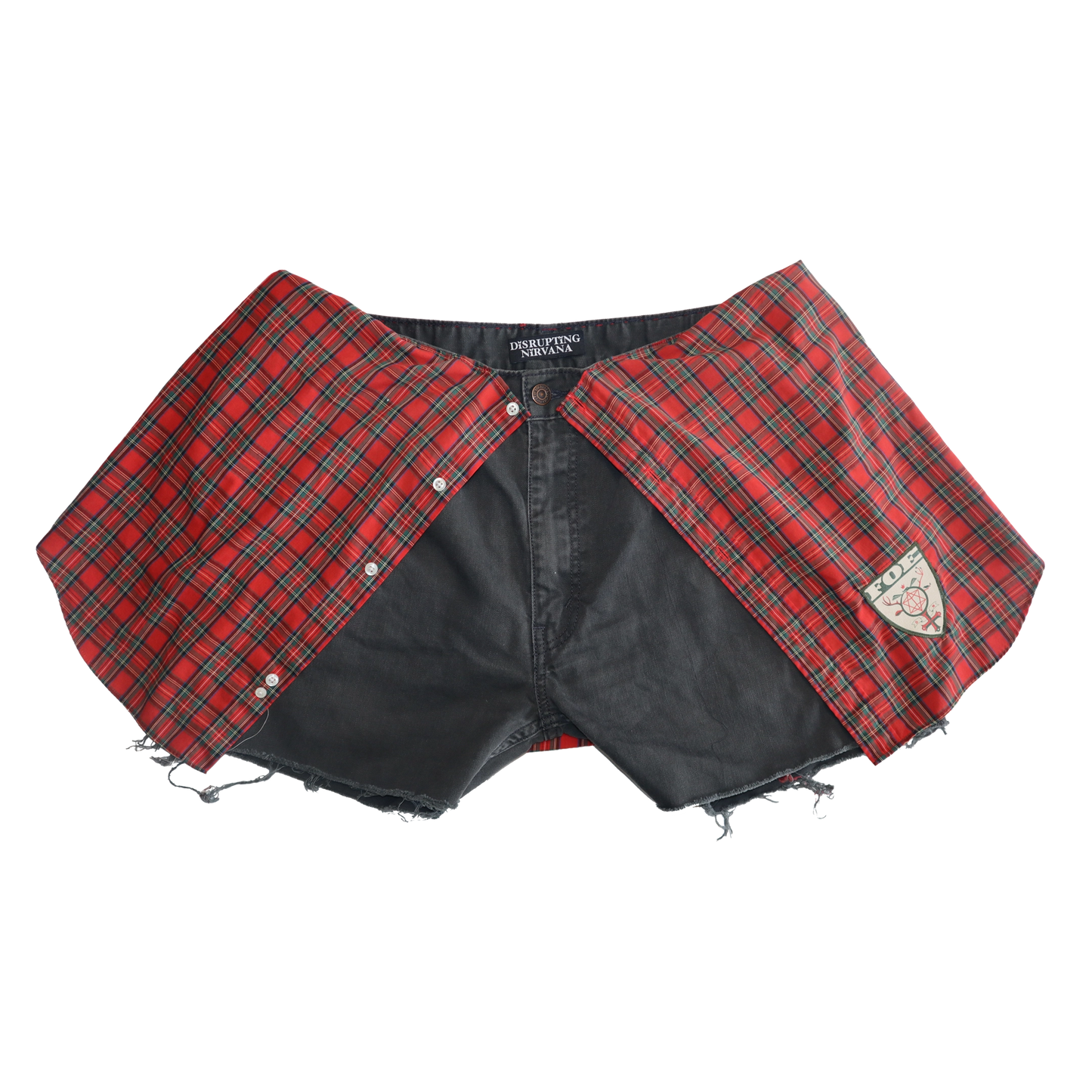 Foelosopher Plaid Skort