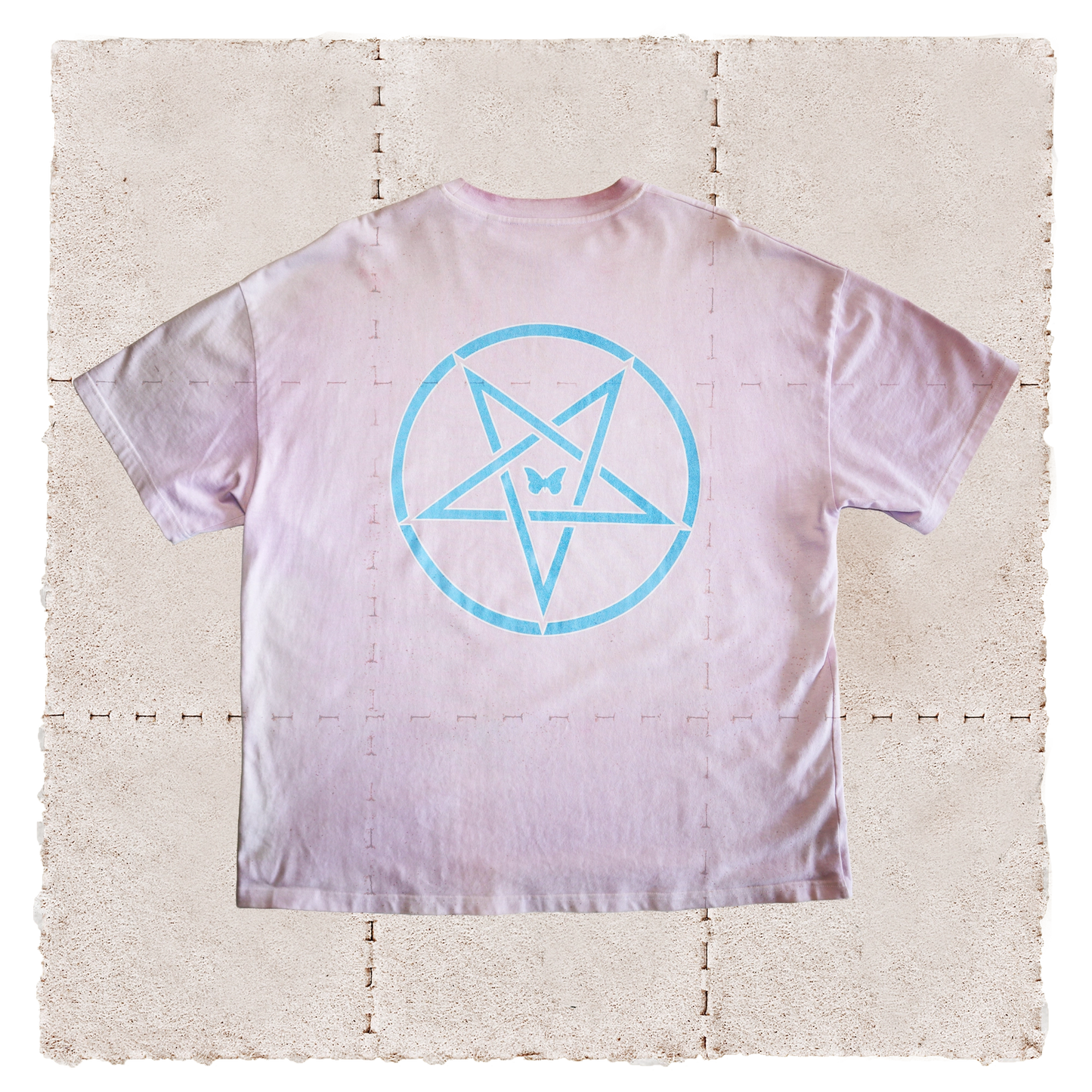 666 Faded Amethyst Tee