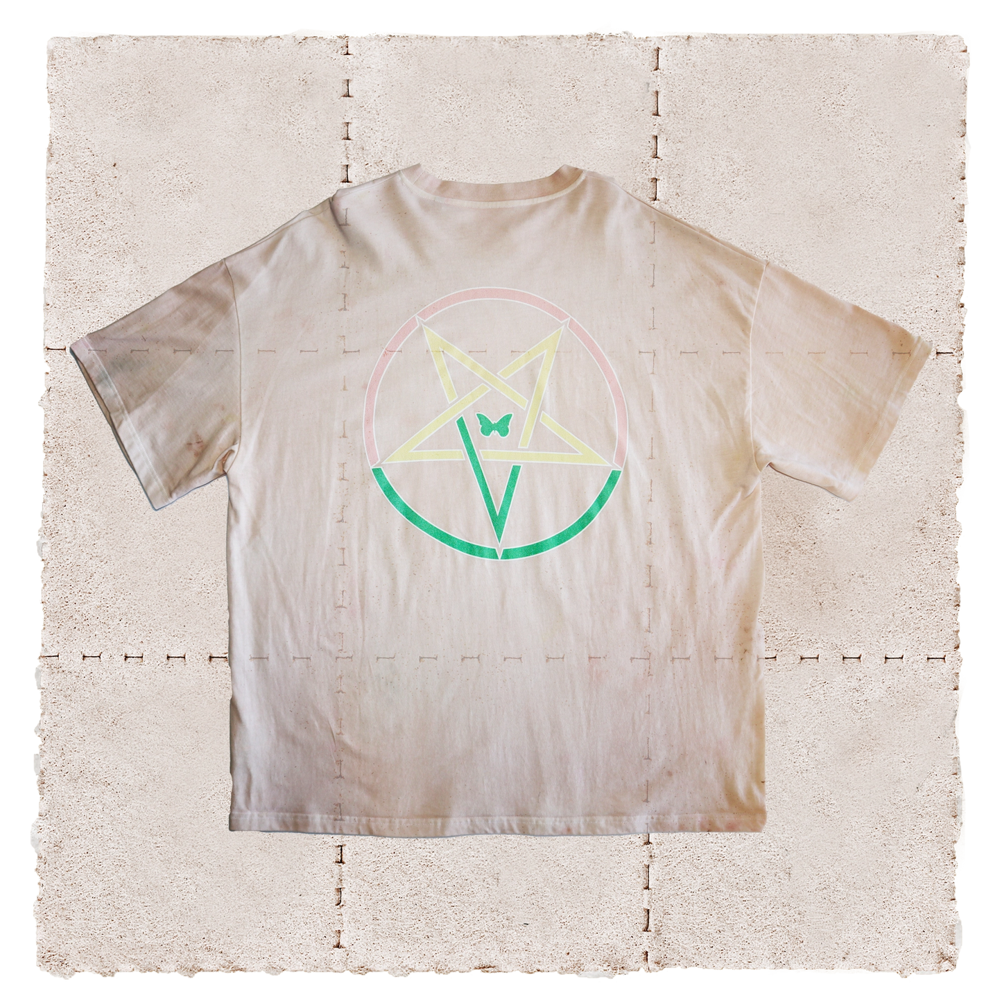 666 Sun Faded Rasta Tee