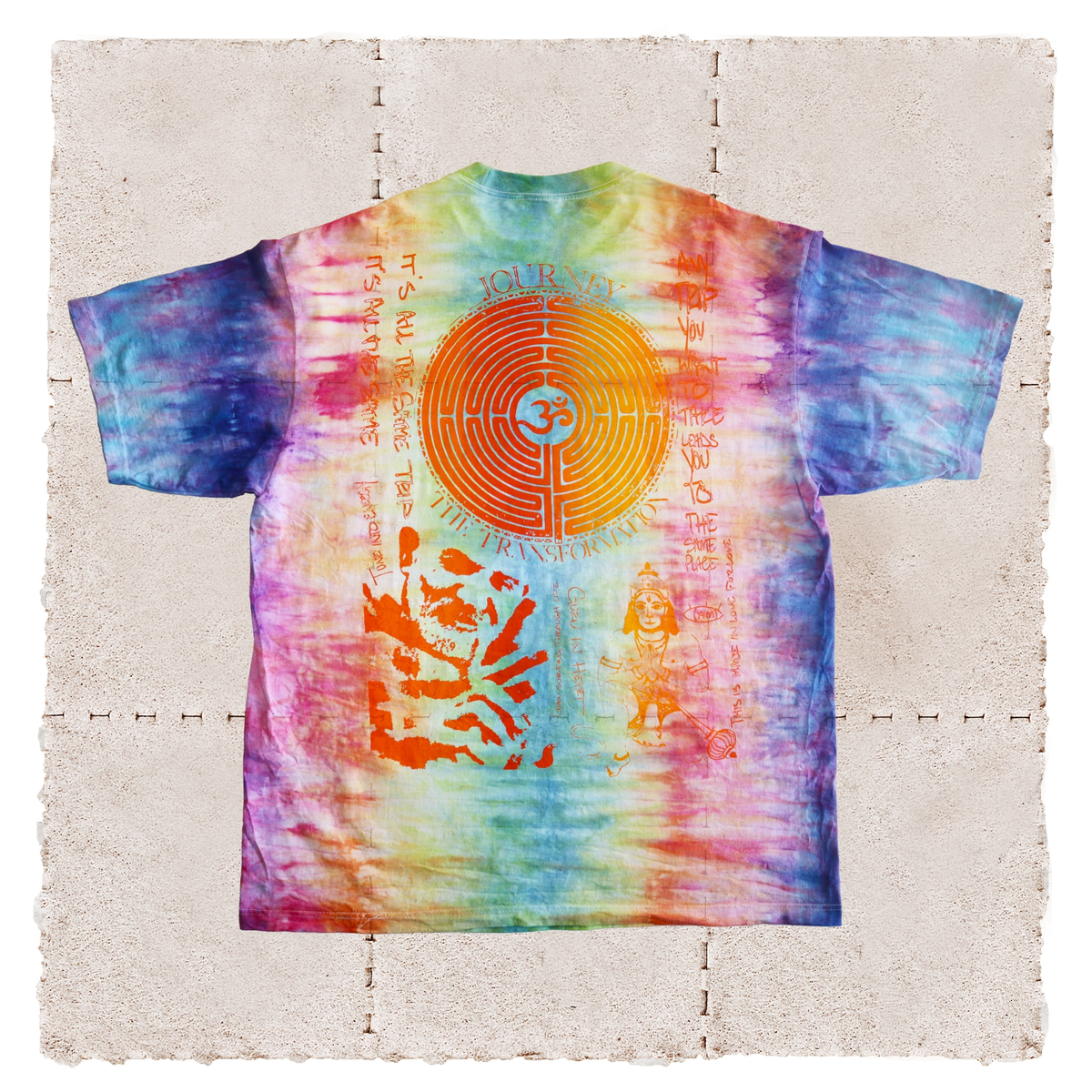 Be Here Rainbow Aura Tee