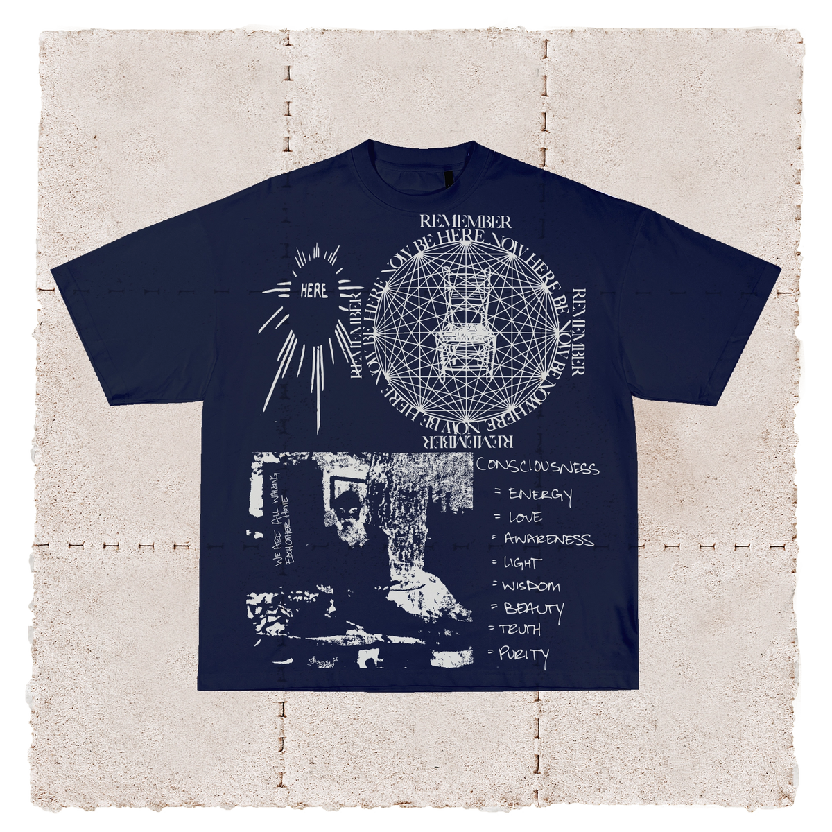 Be Here Tee (2 Sided)