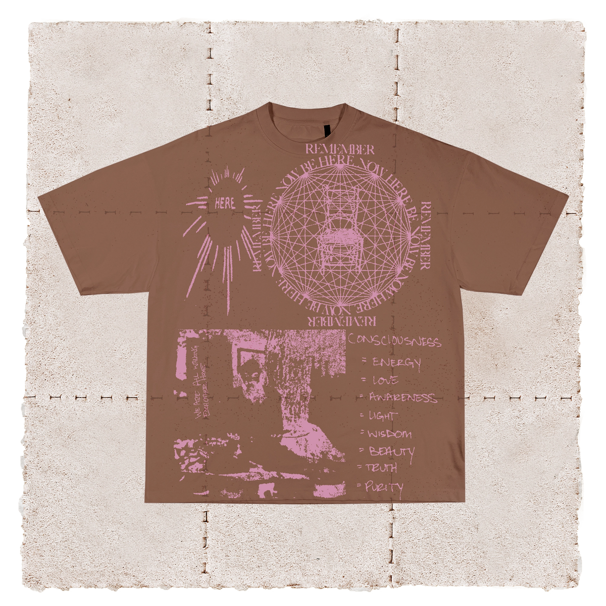 Be Here Tee (2 Sided)