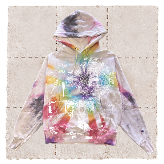 Be Here Hoodie (Random Dye)