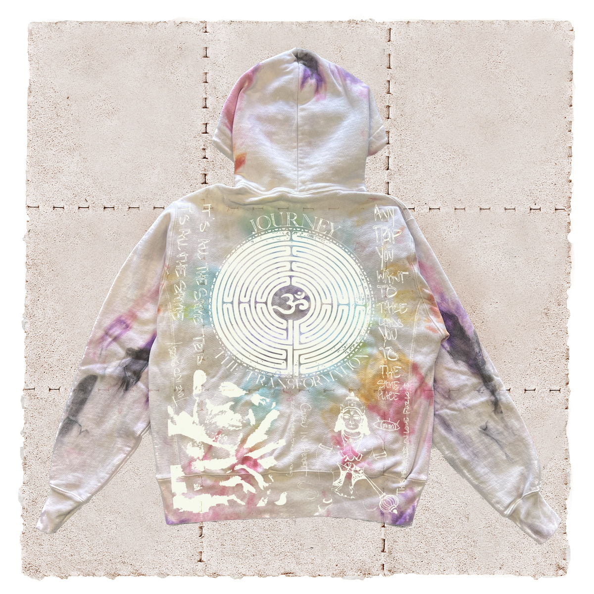 Be Here Hoodie (Random Dye)