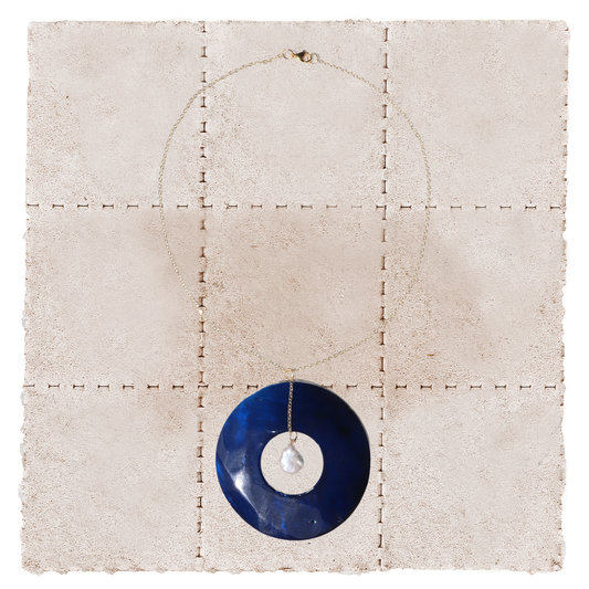 Large Evil Eye Talisman Necklace