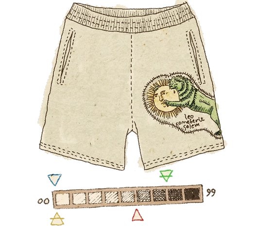 Green Lion Shorts