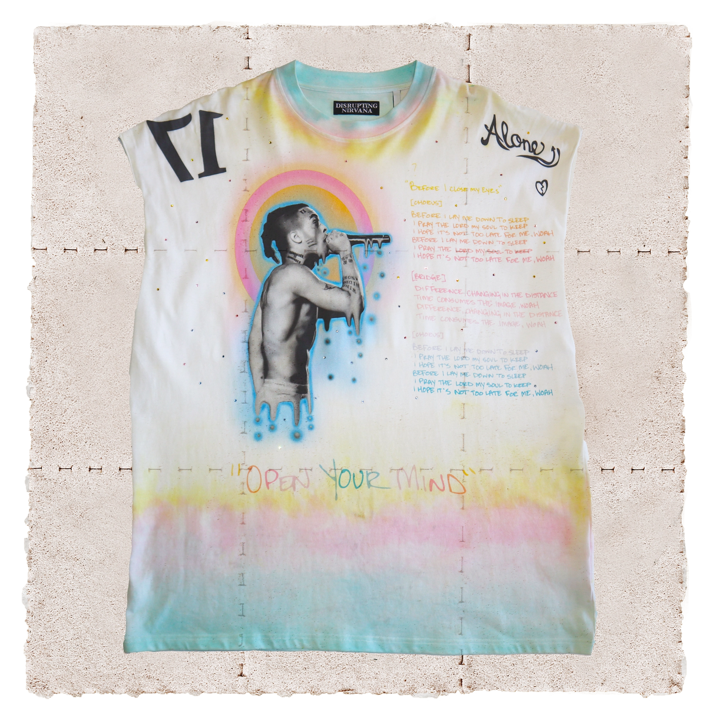 Open Your Mind Sleeveless Tee