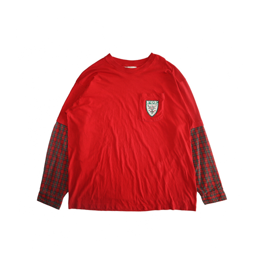 Plaid F.O.E. Long Sleeve