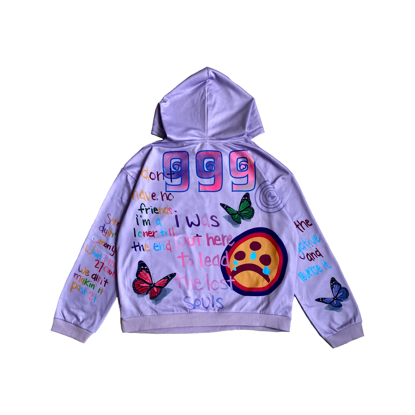 LEADER OF THE LOST SOULS LAVENDER HOODIE