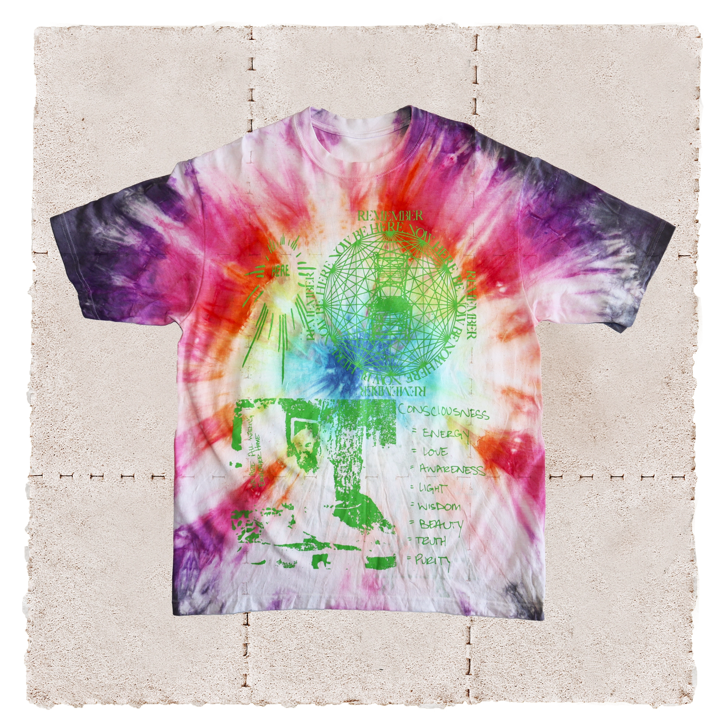 Be Here Tee (4 Sided)
