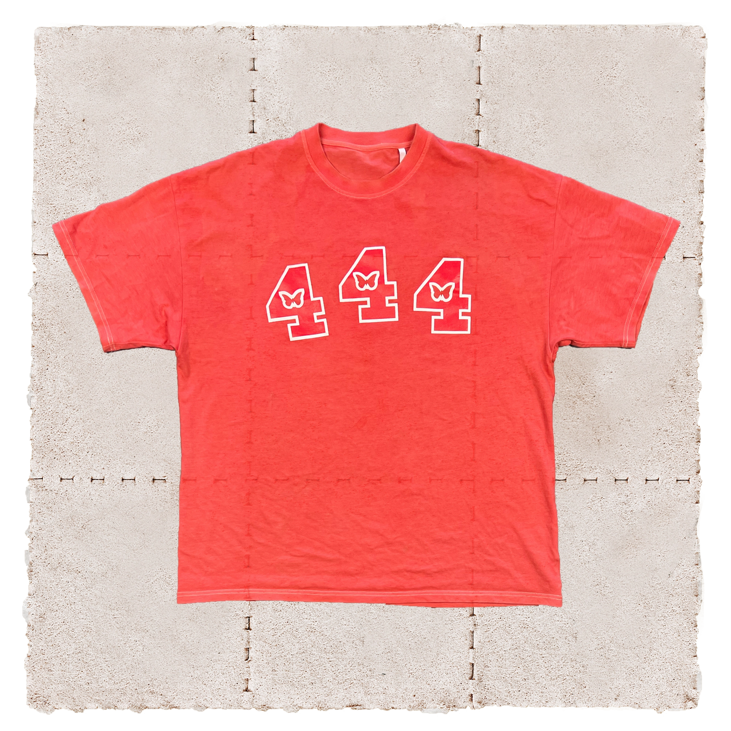 444 Sun Kissed Cali Red Tee